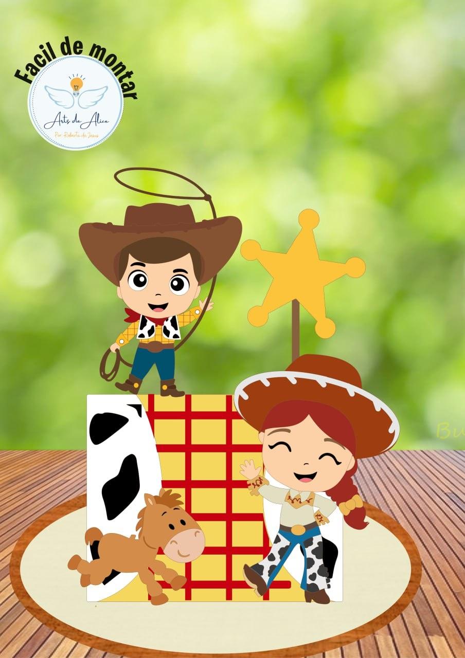 Arquivo de Corte Topo de Bolo -TOY STORY -