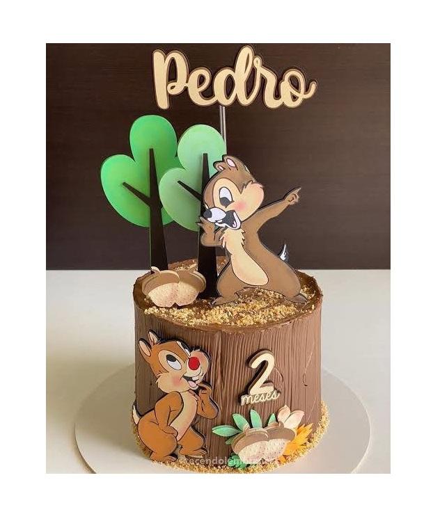 Arquivo de Corte Topo de Bolo - TICO E TECO