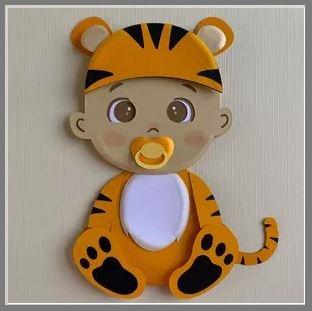 Arquivo de Corte Topo de Bolo - Tigre