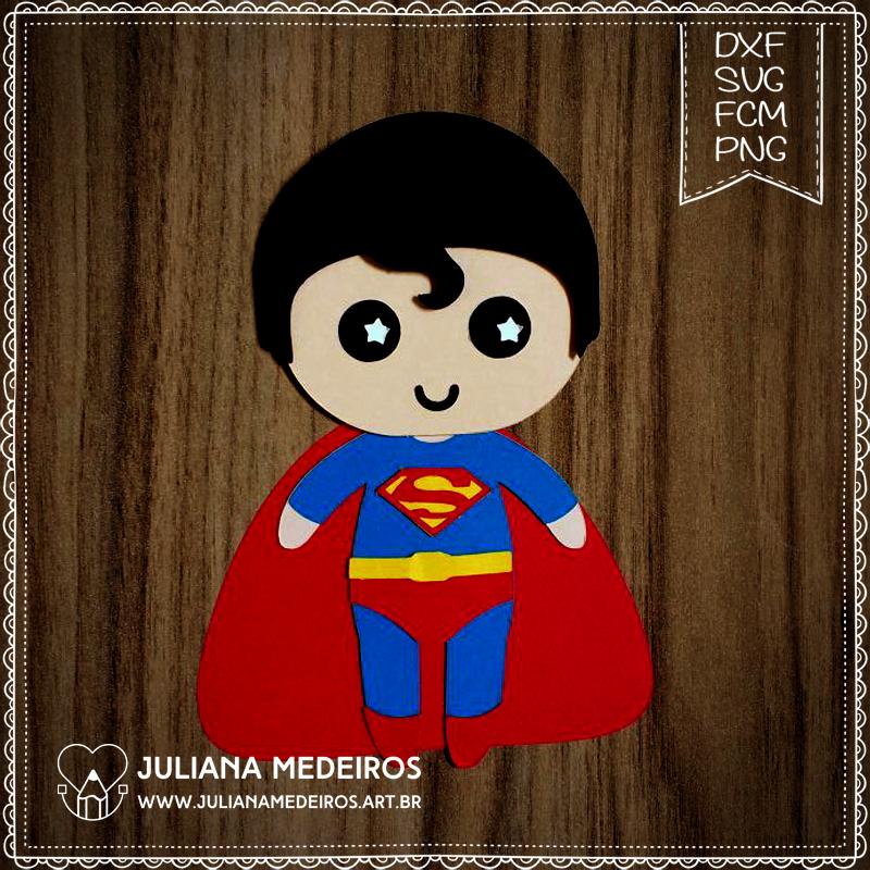 Arquivo de Corte Topo de Bolo -SUPER HOMEM