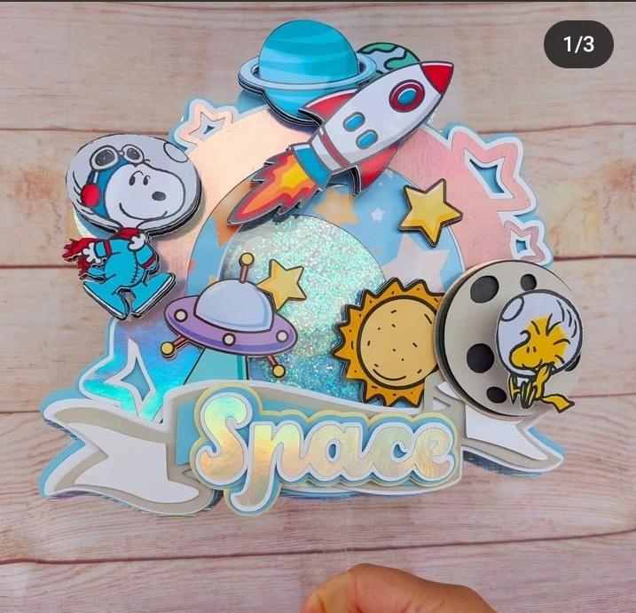 Arquivo de Corte Topo de Bolo -  Snoopy