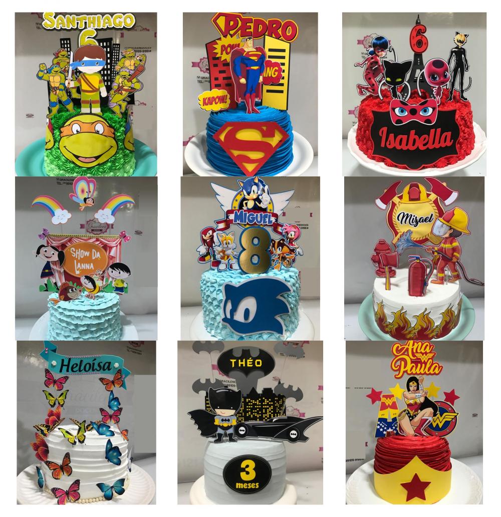 Arquivo de Corte Topo de Bolo - SHOW DA LUNA