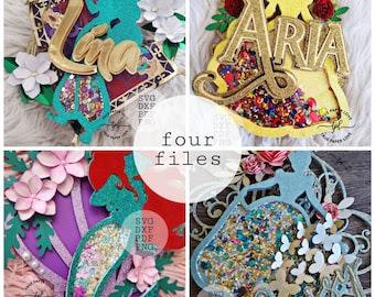 Arquivo de Corte Topo de Bolo -  Princesas Disney