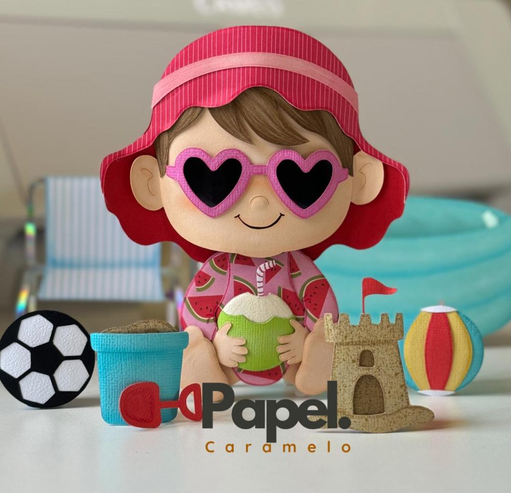 Arquivo de Corte Topo de Bolo -   Praia