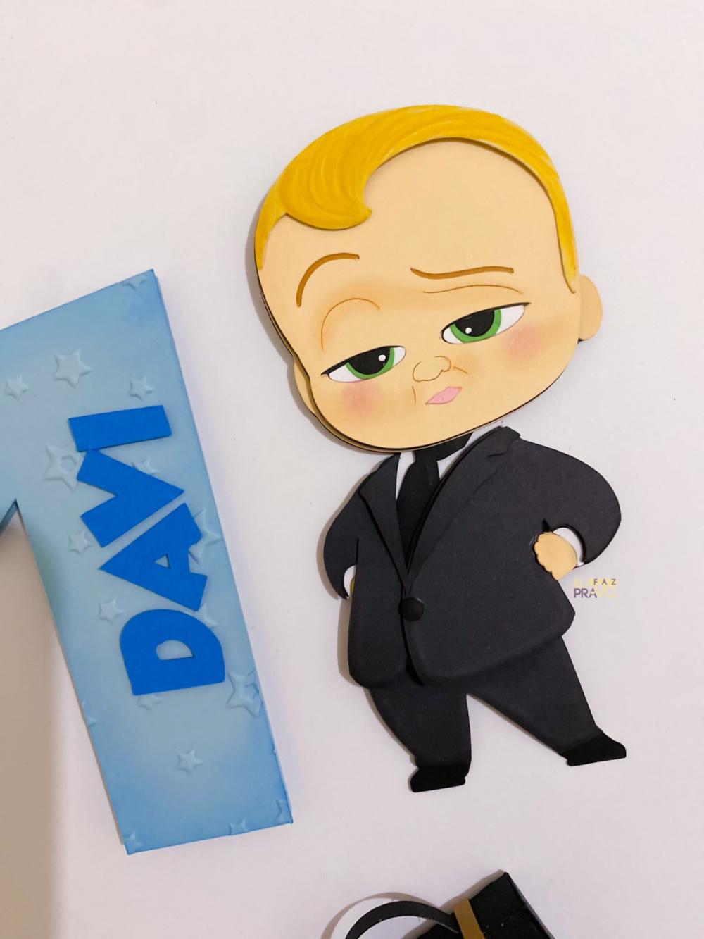 Arquivo de Corte Topo de Bolo - Poderoso Chefinho