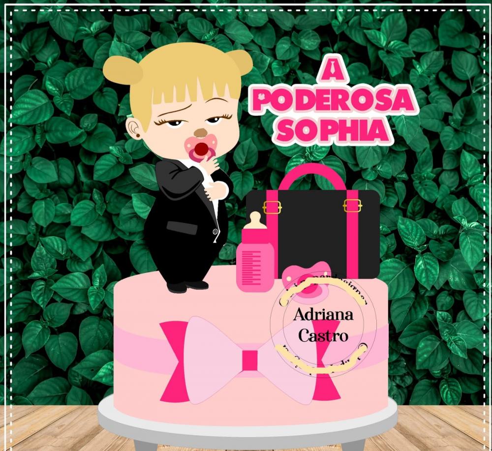 Arquivo de Corte Topo de Bolo - Poderosa Chefinha