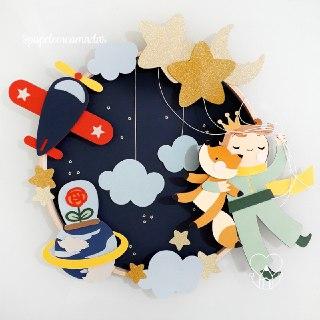 Arquivo de Corte Topo de Bolo  - . Pequeno Príncipe