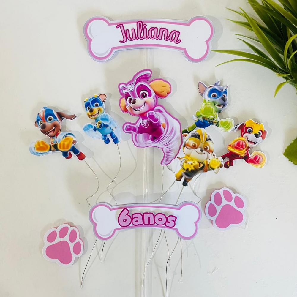 Arquivo de Corte Topo de Bolo  - Patrulha Canina