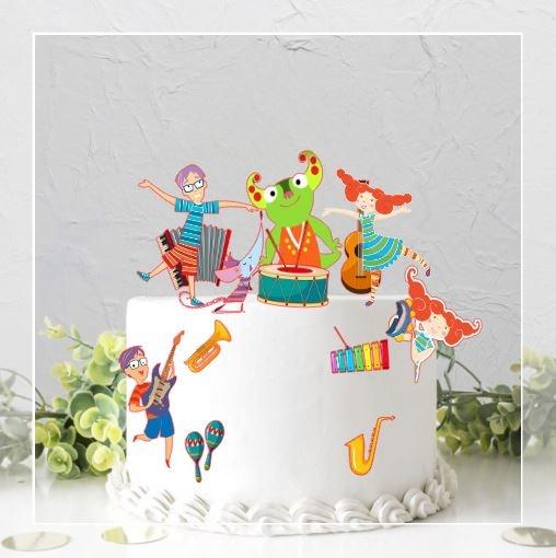 Arquivo de Corte Topo de Bolo  - Palavra Cantada