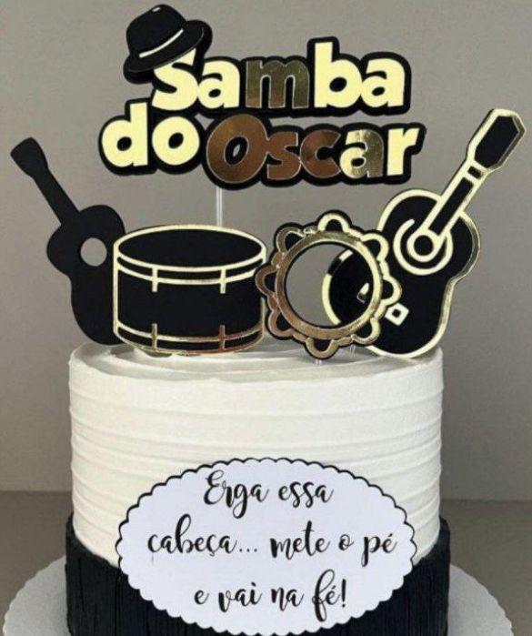 Arquivo de Corte Topo de Bolo  -Pagode e Samba