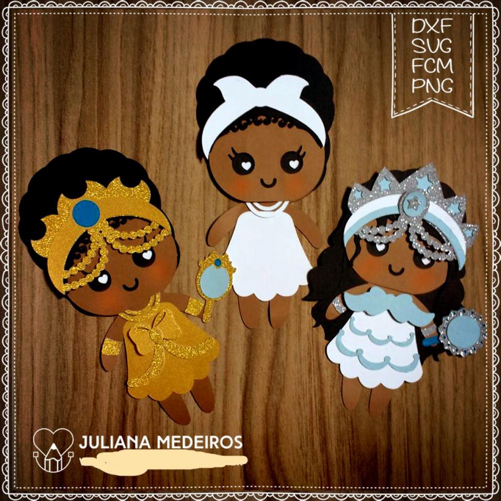 Arquivo de Corte Topo de Bolo  -  Os Orixás