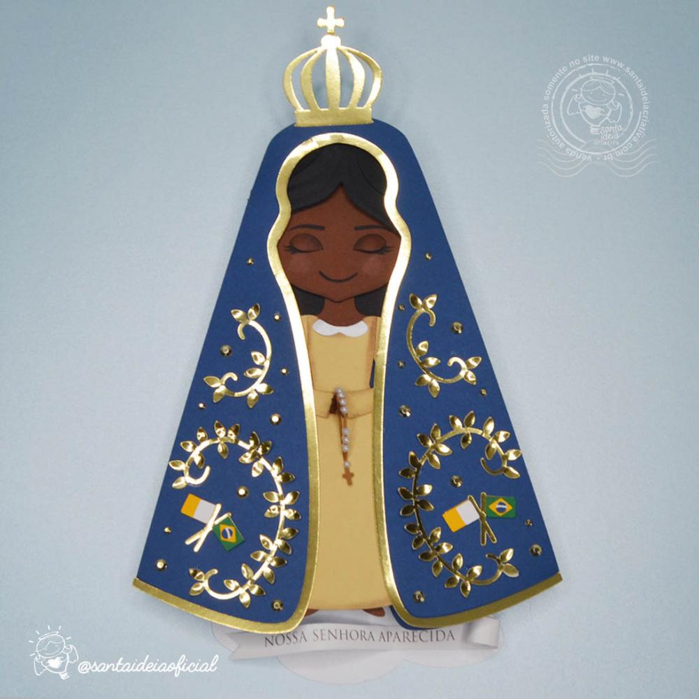 Arquivo de Corte Topo de Bolo  - Nossa Senhora