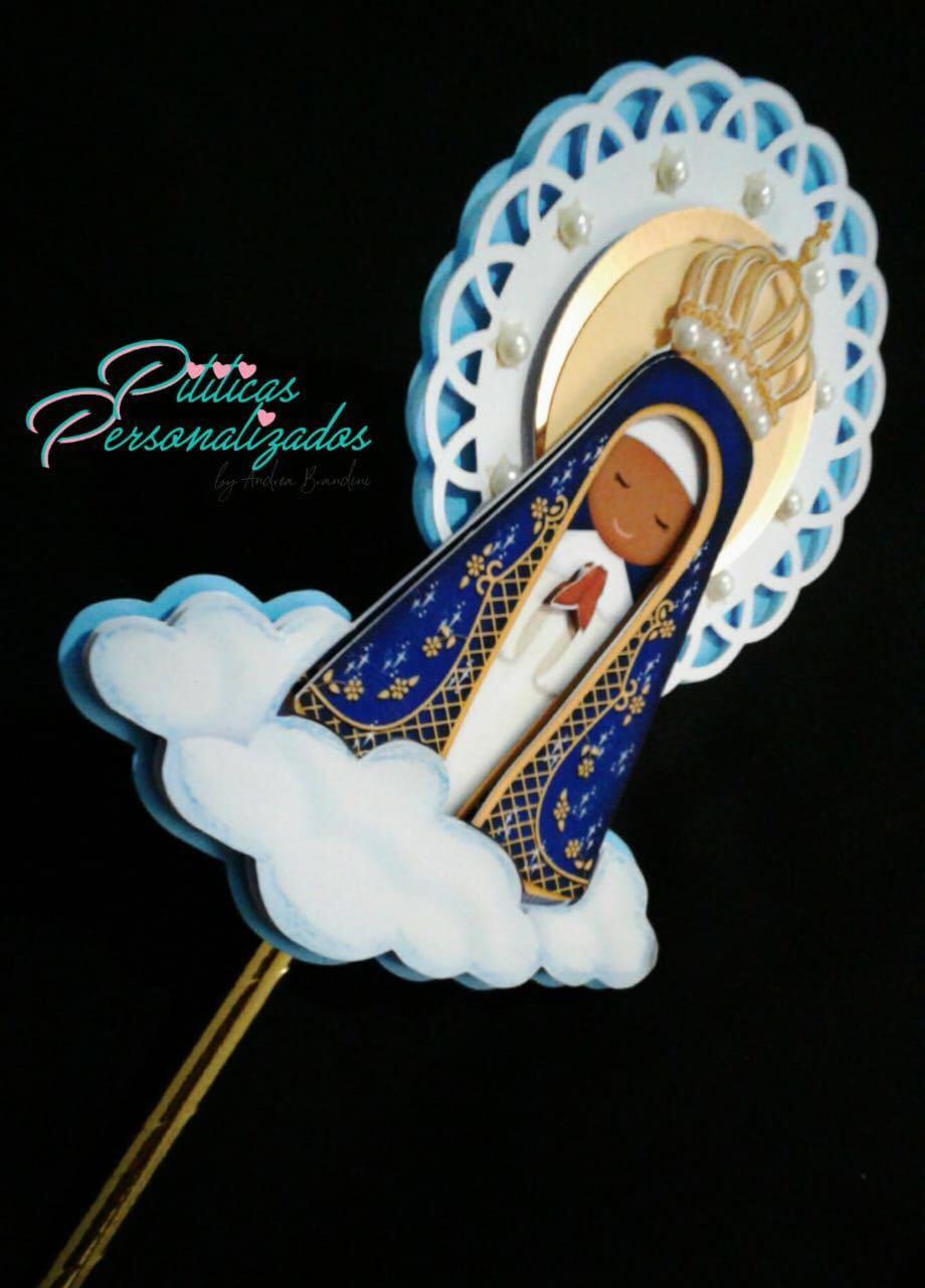 Arquivo de Corte Topo de Bolo  - Nossa Senhora