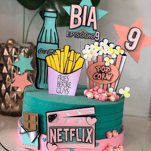 Arquivo de Corte Topo de Bolo  - Netflix