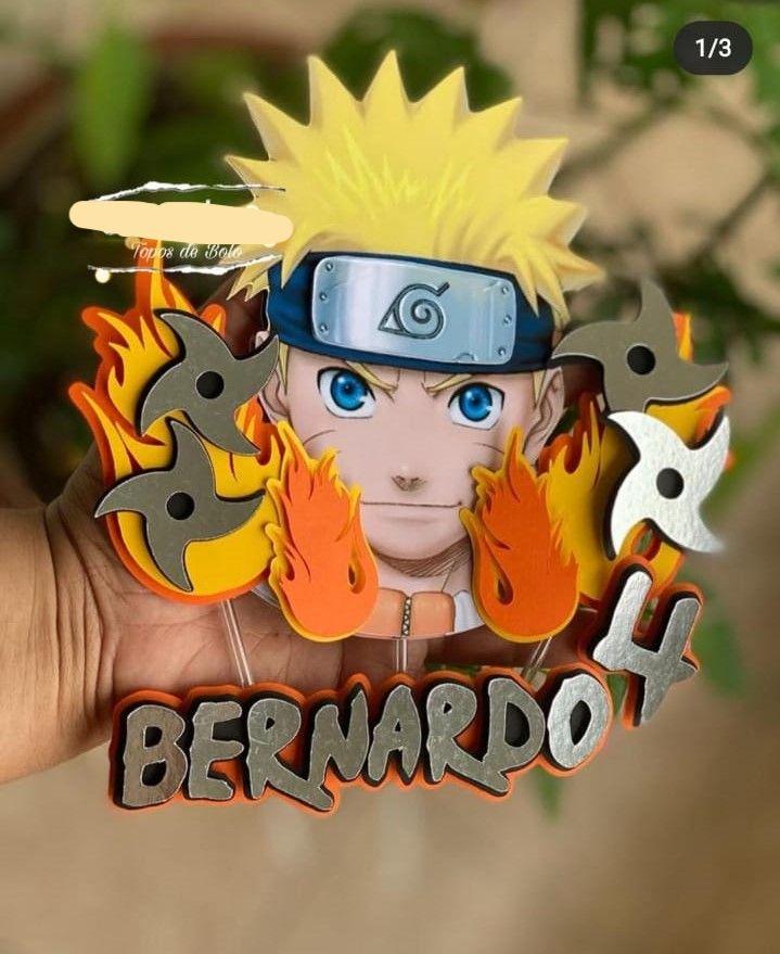 Arquivo de Corte Topo de Bolo  - Naruto