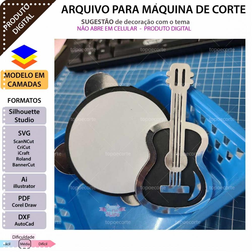 Arquivo de Corte Topo de Bolo  - Música