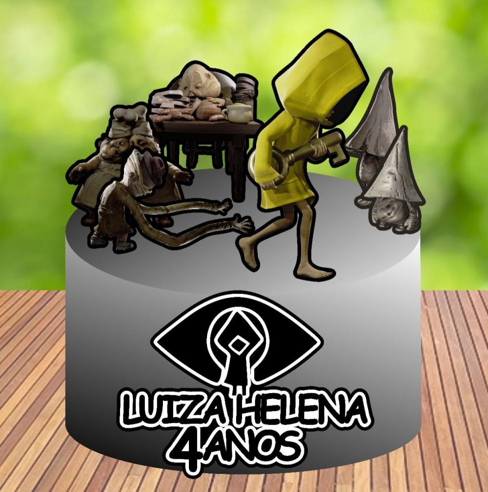 Arquivo de Corte Topo de Bolo  - Little Nightmares