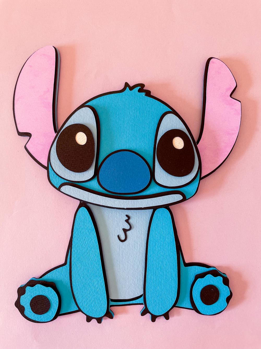 Arquivo de Corte Topo de Bolo  - Lilo e Stich