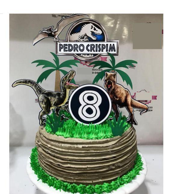 Arquivo de Corte Topo de Bolo  -  Jurassic Park