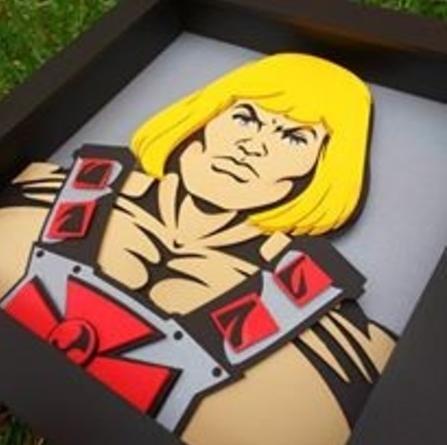 Arquivo de Corte Topo de Bolo  -    He-man
