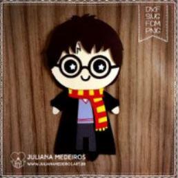 Arquivo de Corte Topo de Bolo  -     Harry Potter
