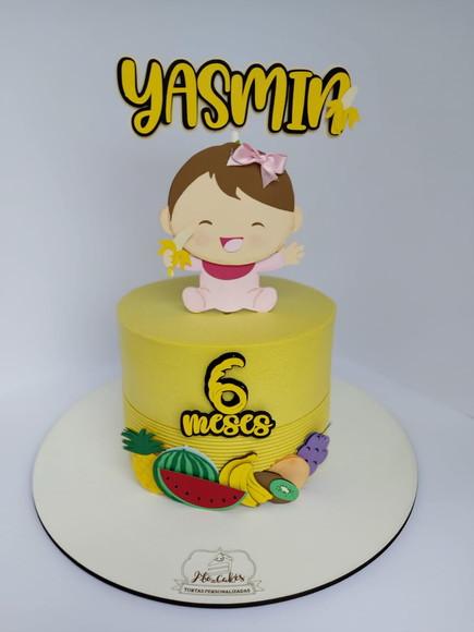 Arquivo de Corte Topo de Bolo  -  Frutas