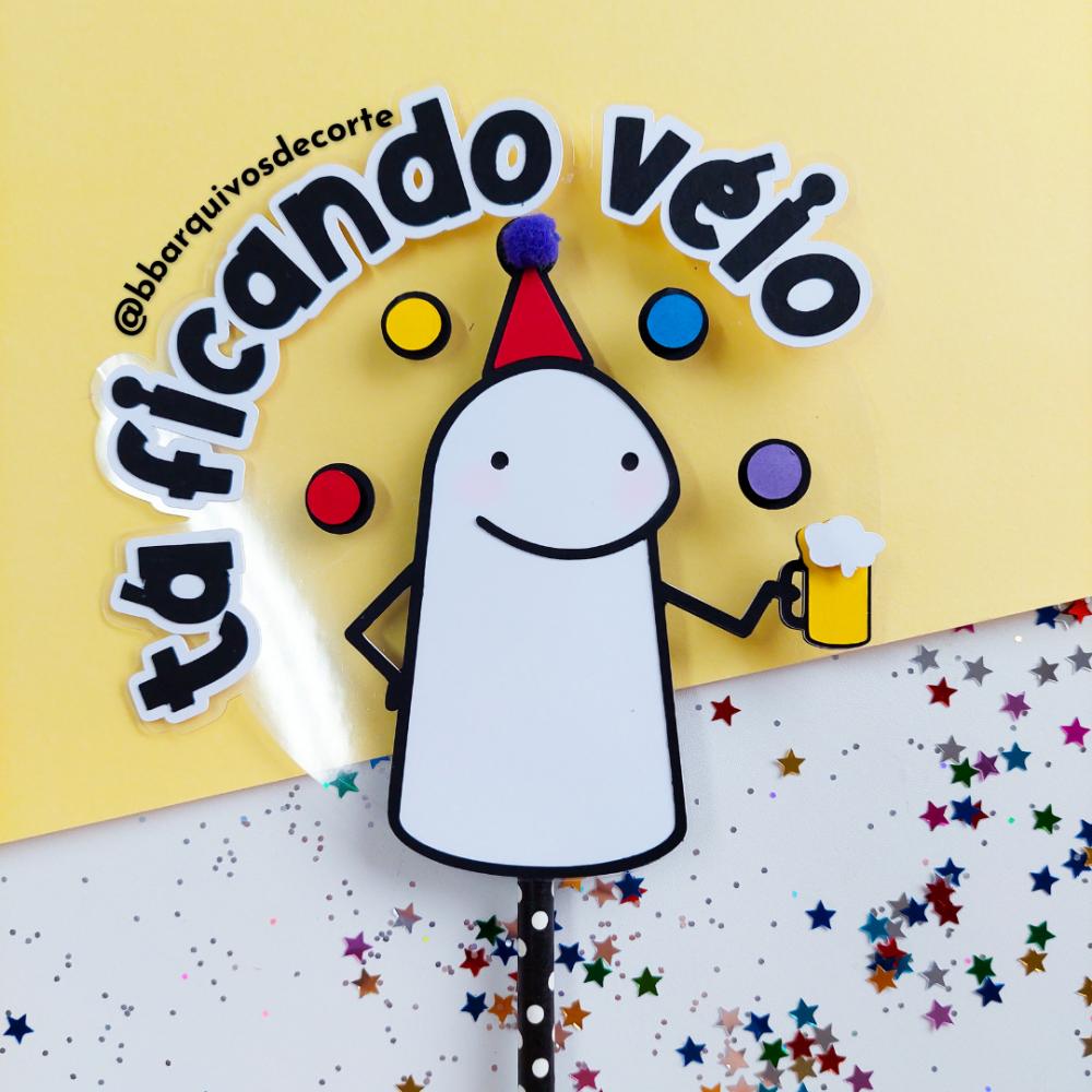 Arquivo de Corte Topo de Bolo  -   Flork (Bentô Cake)