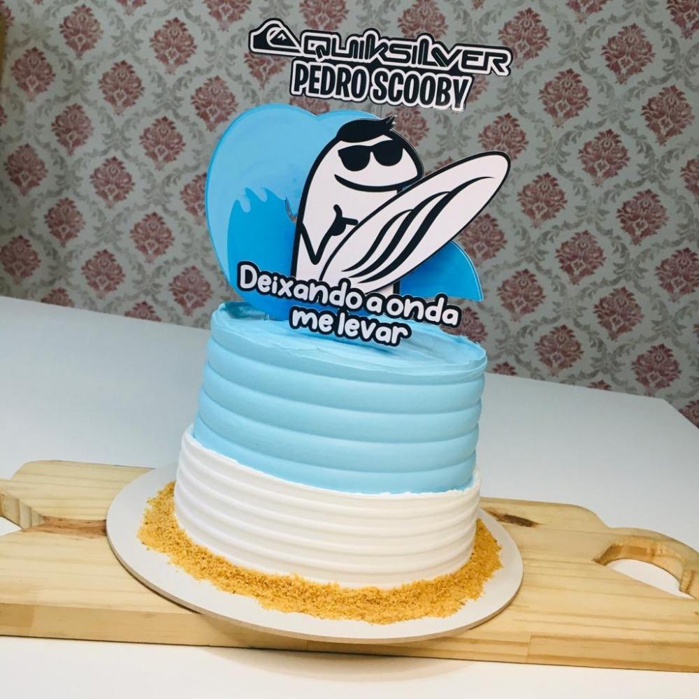 Arquivo de Corte Topo de Bolo  -   Flork (Bentô Cake)