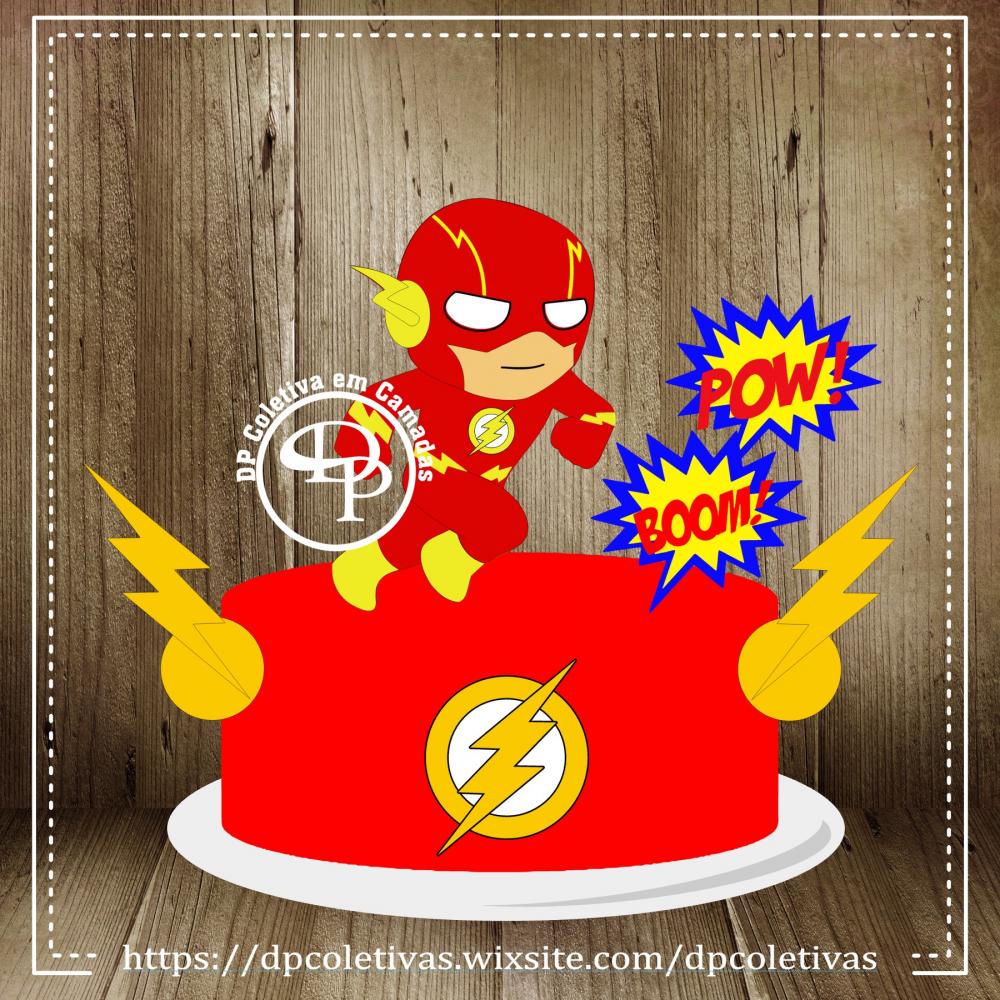 Arquivo de Corte Topo de Bolo  -   Flash