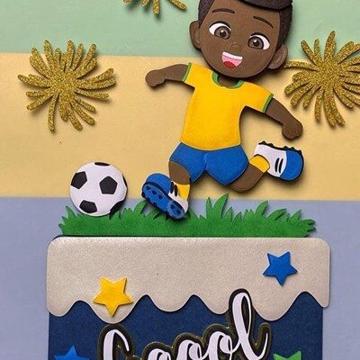 Arquivo de Corte Topo de Bolo  - Copa do Mundo