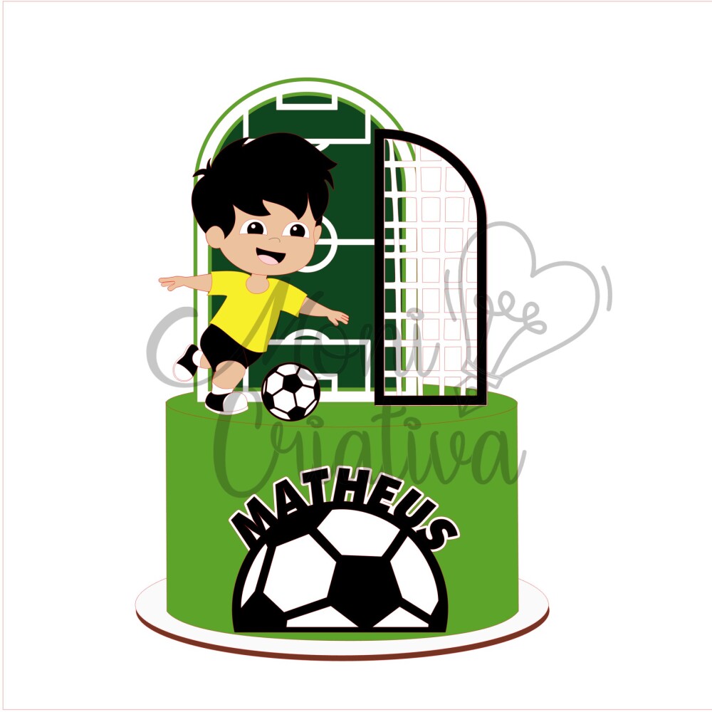 Arquivo de Corte Topo de Bolo  - Copa do Mundo