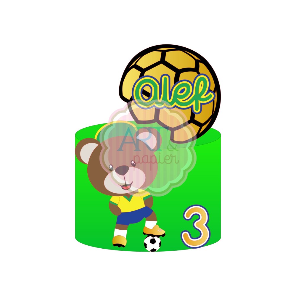 Arquivo de Corte Topo de Bolo  - Copa do Mundo