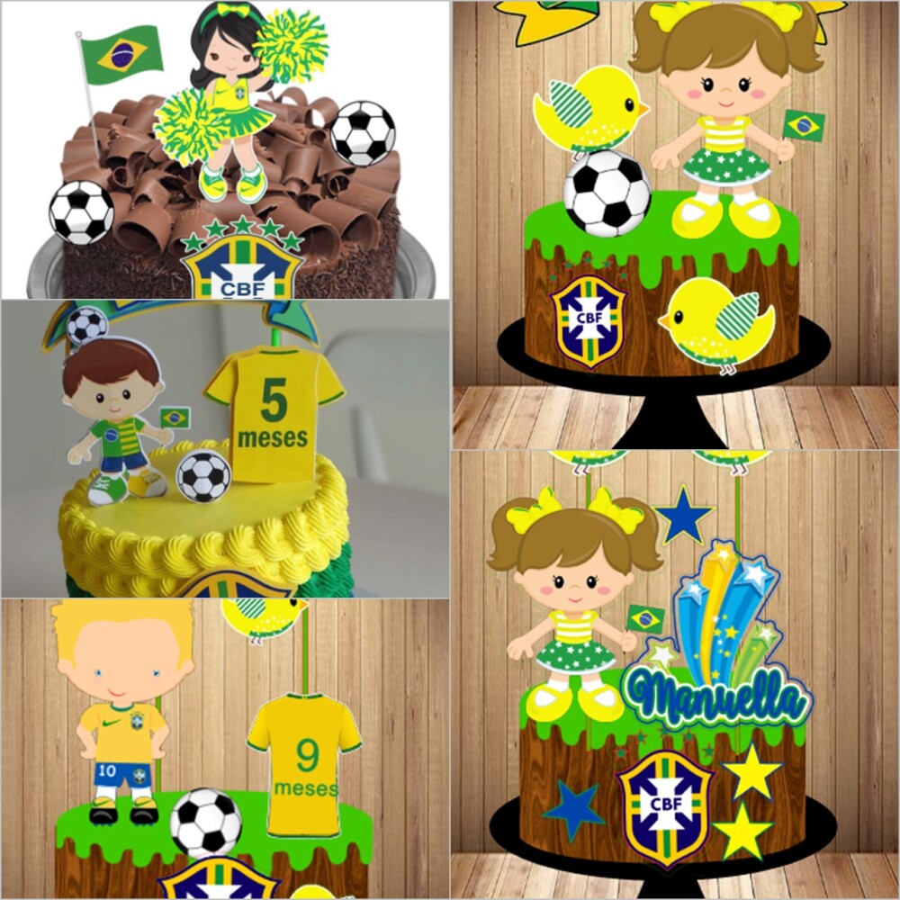 Arquivo de Corte Topo de Bolo  - Copa do Mundo