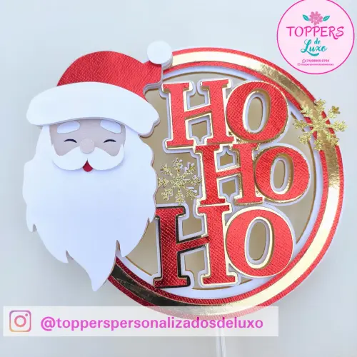 Arquivo de Corte Topo de Bolo - Natal