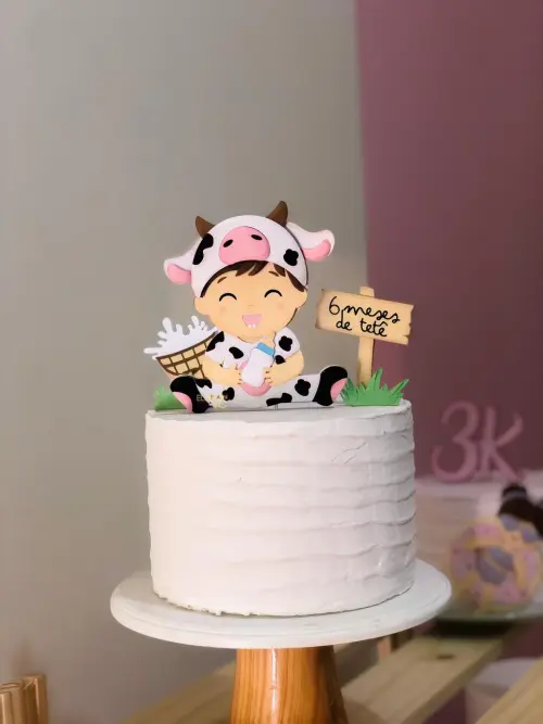 Arquivo de Corte Topo de Bolo - Vaquinha