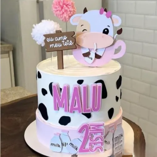 Arquivo de Corte Topo de Bolo - Vaquinha