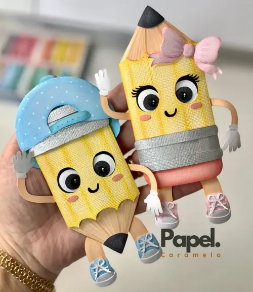 Arquivo de Corte Topo de Bolo - Volta as Aulas