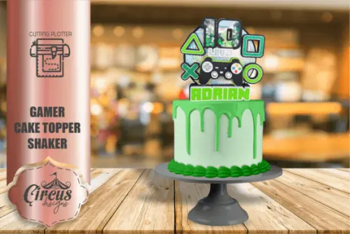 Arquivo de Corte Topo de Bolo - Video Game