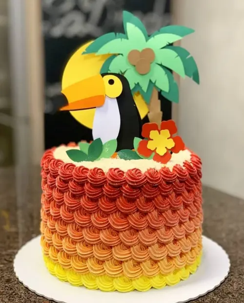 Arquivo de Corte Topo de Bolo -  TROLLS