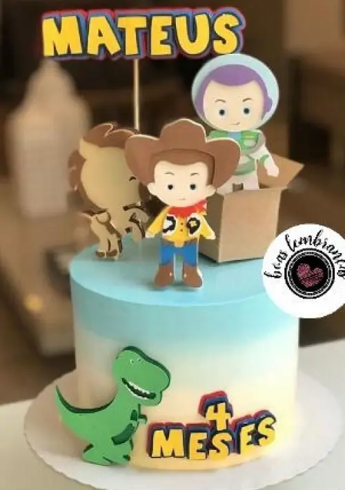 Arquivo de Corte Topo de Bolo -TOY STORY