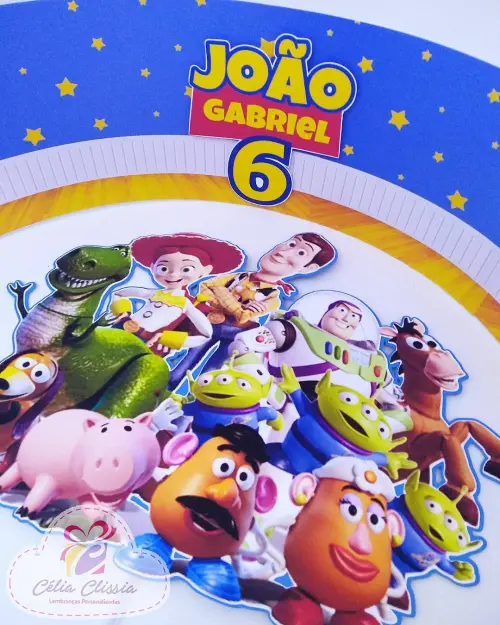 Arquivo de Corte Topo de Bolo -TOY STORY