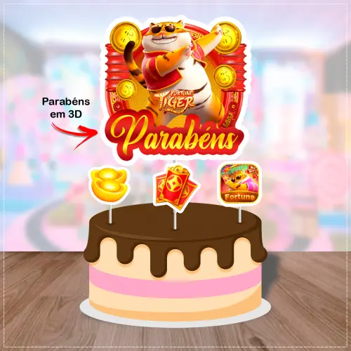 Arquivo de Corte Topo de Bolo - TIGRINHO