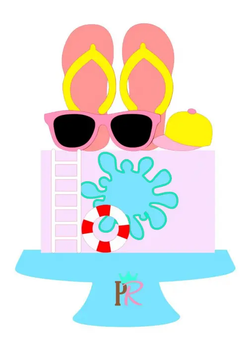 Arquivo de Corte Topo de Bolo - - SUNSHINE