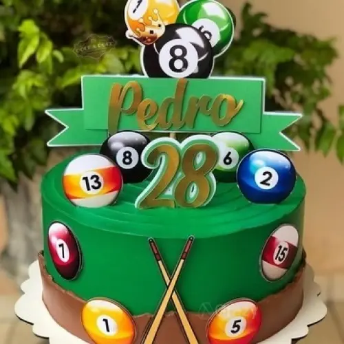 Arquivo de Corte Topo de Bolo -  Sinuca