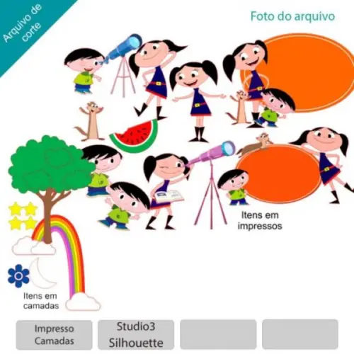 Arquivo de Corte Topo de Bolo - SHOW DA LUNA