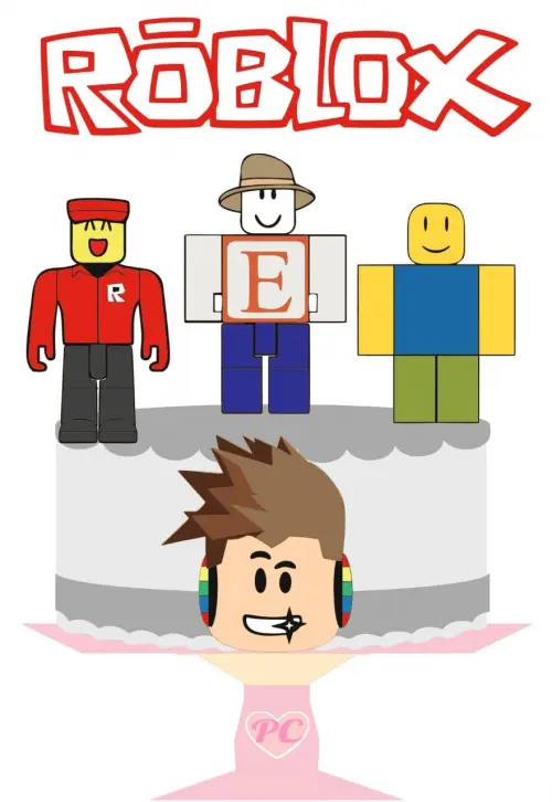 Arquivo de Corte Topo de Bolo -  Roblox