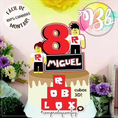 Arquivo de Corte Topo de Bolo -  Roblox