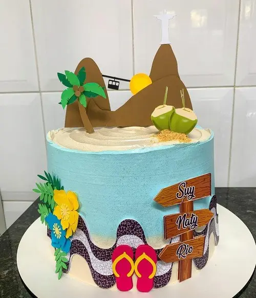 Arquivo de Corte Topo de Bolo -  Rio de Janeiro