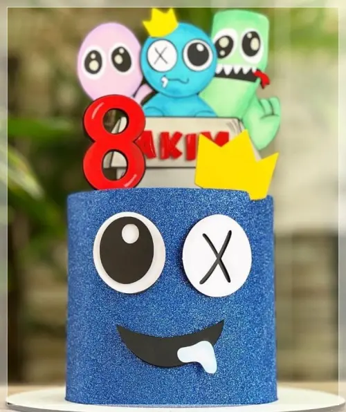 Arquivo de Corte Topo de Bolo - Rainbow Friends