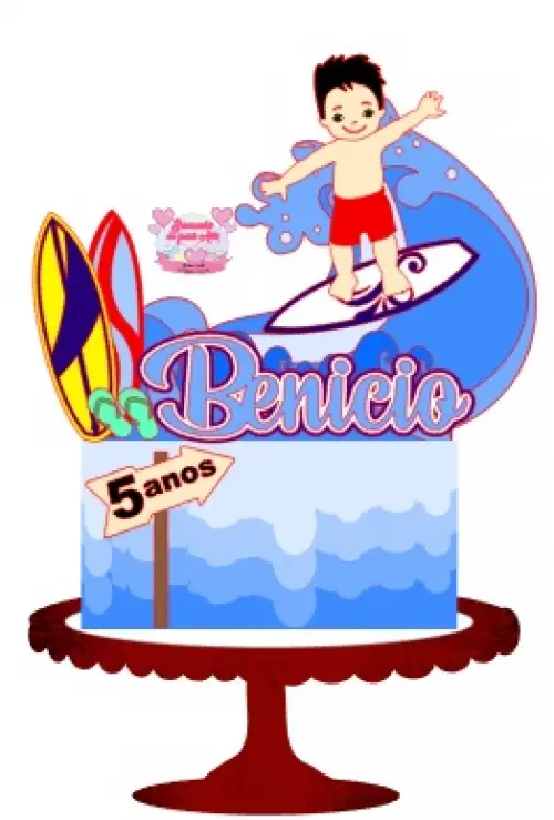 Arquivo de Corte Topo de Bolo -   Praia